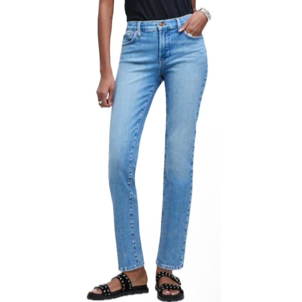 Madewell The Perfect Vintage Jean. Distressed. Straight Leg. Women's Size 27